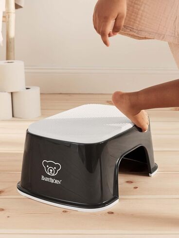 BabyBjörn Step Stool, Powder Yellow/White in Saudi Arabia