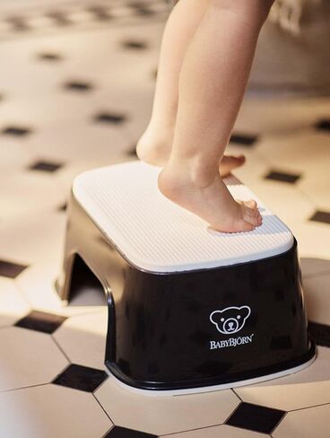 BabyBjörn Step Stool, Powder Yellow/White in Saudi Arabia