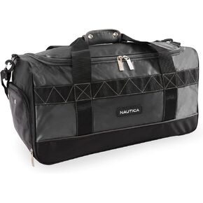 NAUTICA Sport Duffel, Dark Charcoal, 22"