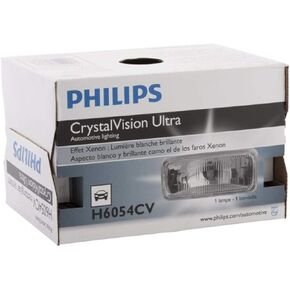 Philips H6054CVC1 CrystalVision ultra Upgrade Xenon-Look Halogen Headlight, 1 Pack