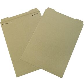 BOX USA BRM12 Flat Mailers, 20" x 27", Kraft (Pack of 50)