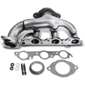 A-Premium Rear Exhaust Manifold Kit W/Gaskets & Studs & Nuts & Washers [OHV 6Cyl 3.8L] Compatible with Chevrolet Impala 2000-2003, Lumina & Buick Regal & Oldsmobile Intrigue & Pontiac Grand Prix