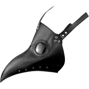 Plague Doctor Bird Mask Long Nose Beak Cosplay Steampunk Halloween Costume Props