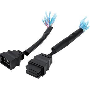 Yerbay 13 Pin Snow Plow Wiring Harness Repair Kit Replacement MSC04753 Truck Side MSC04754 plow Side for Boss Snowplow Blade Connector(2 Pack)