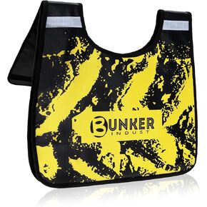 BUNKER INDUST Winch Damper Bag, Winch Cable Line Damper for Safety Recovery Off-Road Winch Rope Damper Blanket with Pocket and Reflective Strips