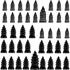 40pcs Tire Repair Rubber Nail, Vacuum Tire Repair Kit Spiral Rubber Spikes, Tire Screw Plug Quick Tool Tire Repair Nails for Car, Motorcycle, ATV, Jeep, Truck, Tractor Tire Puncture Repair