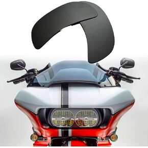 Road Glide Fairing Vent Block: No Tools Needed, Quick Install, Adjustable Airflow, Wind & Rain Protection, Fits 2015-2024 Road Glide Ultra Limited Accessories & Road Glide 3, Reduces Wind Buffeting