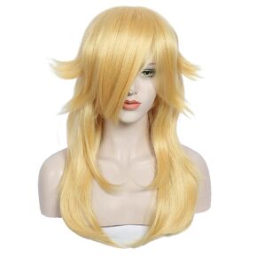 Linfairy Red Brown Princess Wig with Crown 60's 70's Retro Lady Halloween Party Cosplay Wigs Cosplay for Women