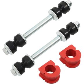 labwork Front Suspension Stabilizer Bar Link & Bushing Kit Replacement for 2013-2014 Chevy Silverado 1500 2007-2013 GMC Yukon XL 1500