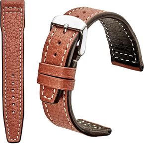 Typhoon Genuine Buffalo Leather Watch Strap - Quick Release Watch Band - High-Grade Leather Watch Band for Men & Women - Compatible with Regular & Smart Watches - Made in Germany