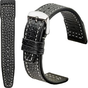 Typhoon Genuine Buffalo Leather Watch Strap - Quick Release Watch Band - High-Grade Leather Watch Band for Men & Women - Compatible with Regular & Smart Watches - Made in Germany