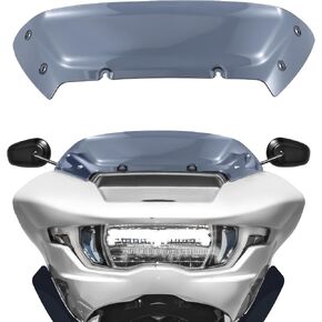 6" Wave Windshield Windscreen Compatible for Harley CVO Road Glide FLTRXSE, CVO Road Glide ST FLTRXSTSE, Road Glide FLTRX 2024 for CVO Road Glide FLTRXSE 2023 (Black)