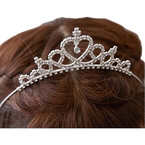 Girls Princess Crystal Crown Tiara for Birthday Party