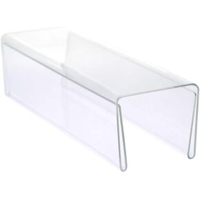Source One Deluxe Clear Acrylic Cubicle Sign Holder & Name Plates 3 inch Double Sided
