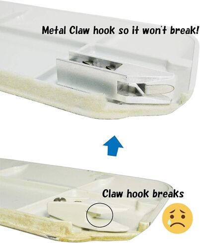 [Sewing-JP] Old BERNINA Table "Claw Hook" Pair Clip Suitable Repair Parts /1000 Series Sewing Machine in Saudi Arabia