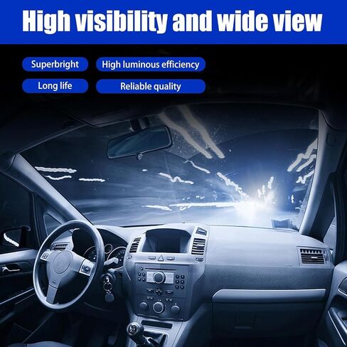 gunhunt 2 PCS H11 Car Halogen lights, Ultra White Light Bulbs, 12V 100W Driving Fog Lights, Super Bright High Beam Low Beam Bulbs, Bulbs Conversion Kit, for Most Cars, Trucks and Vans (White) in Saudi Arabia