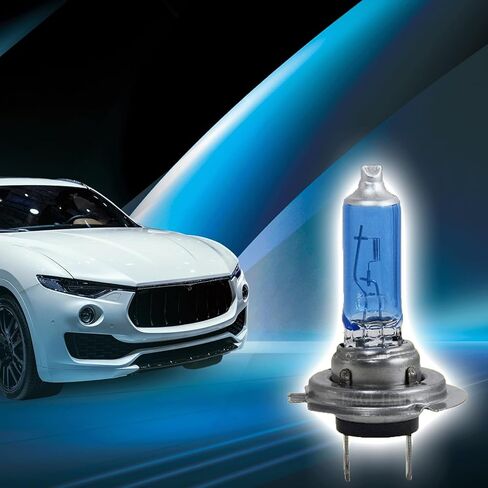 gunhunt 2 PCS H11 مصابيح هالوجين للسيارة، مصابيح إضاءة بيضاء للغاية، مصابيح ضباب للقيادة 12 فولت 100 وات، مصابيح شعاع منخفض فائقة السطوع، مجموعة تحويل المصابيح، لمعظم السيارات والشاحنات والشاحنات الصغيرة (أبيض) in Kuwait