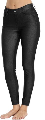 WAYRUNZ Jean Look Jeggings Tights Slimming Many Colors Spandex Leggings Pants Capri for Women in Saudi Arabia