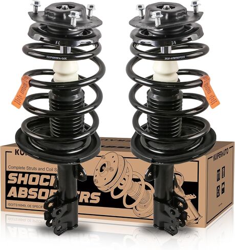 2PCS Rear Complete Strut Assembly 171492 171493 Spring Coil Springs Shock Absorber Compatible for 2002-2003 Lexus ES300/ Toyota Camry in Saudi Arabia