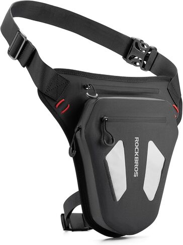 ROCKBROS Motorcycle Drop Leg Bag Motorcycle Waist Pack Waterproof Thigh Bags Motorcycle Accessories for Men Women Cycling Hiking Camping in Saudi Arabia