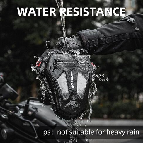 ROCKBROS Motorcycle Drop Leg Bag Motorcycle Waist Pack Waterproof Thigh Bags Motorcycle Accessories for Men Women Cycling Hiking Camping in Saudi Arabia
