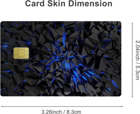 Credit Card Sticker Skin, 4pcs Debit Cards Decal Cover, Removable Adhesive Stickers for Driver License, Transportation Card, Key Card (Stone) in Saudi Arabia