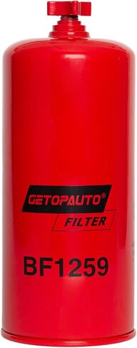 3 عبوات BF1259 فلتر فاصل مياه الوقود مناسب لـ Fleetguard FS1000 مناسب لـ Kenworth مناسب لـ Peterbilt، فاصل مياه وقود الديزل يحل محل OE # BF1212 P551000 in Saudi Arabia