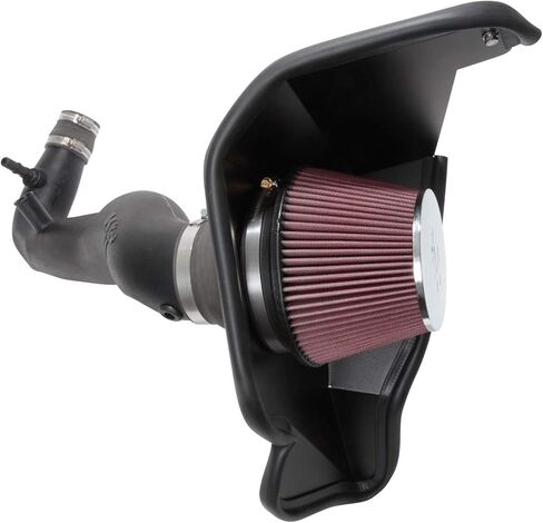 K&N Cold Air Intake Kit: Increase Acceleration & Engine Growl, Guaranteed to Increase Horsepower up to 19HP: Compatible with 2.3L, L4, 2018-2020 FORD (Mustang), 63-2606 in Saudi Arabia