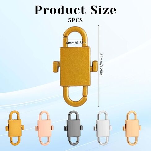 5 Pcs Zipper Locks Anti Theft Zipper Clips Side-Opening Double-Button Zipper Puller Zipper Clip Theft Detterent Keeps Zippers Closed Zipper Lock for Backpacks Suitcases Purses Bags in Saudi Arabia