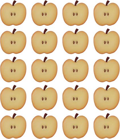 Artificial Fruit,20 PCS Fruit Plastic Fruit Artificial Apple Slices Fruit Set Decoration for Home Kitchen Party Wedding Food Model Display in Saudi Arabia