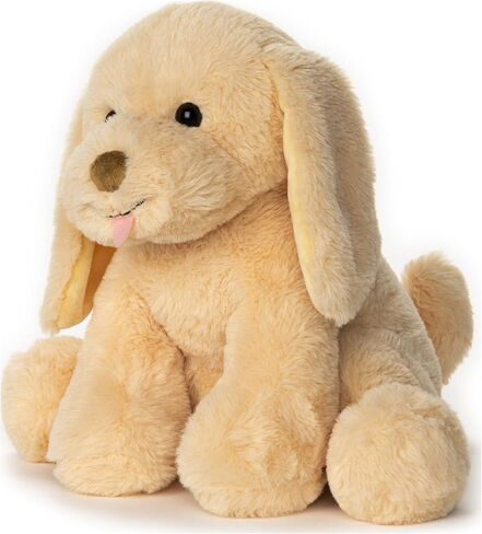 لعبة GUND Baby My Pet Puddles من القطيفة المتحركة، كلب جرو من القطيفة المحشوة الفاخرة للأعمار من سنة فما فوق، أصفر، 30.48 سم in Saudi Arabia