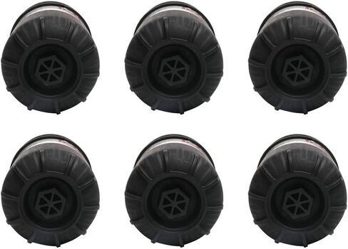 iFJF FF63009 Fuel Filter for 5303743 Replaces FF63008 Element FH22168 with Replacement for B/L Series Engine Filtration 10 Micron Dirt Holding Cap Protection Fuel System Life(Set of 6) in Saudi Arabia