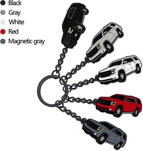 For Chevrolet Suburban Keychain，For Chevrolet Suburban Accessories 2015-2020，Metal Keychain in Saudi Arabia