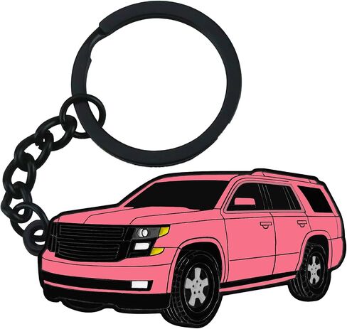 For Chevrolet Suburban Keychain，For Chevrolet Suburban Accessories 2015-2020，Metal Keychain in Saudi Arabia