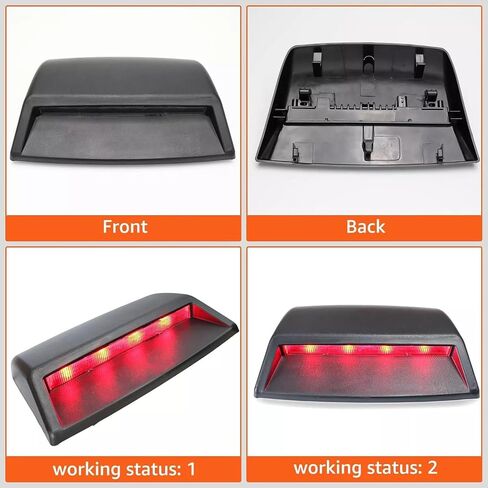 High Mount 3rd Stop Brake Lights, Compatible with Nissan Altima Sedan 2014-2018 Third Center Cargo Reverse Rear LED Brake Light Bar Taillight Replacement 26590-3RA0A in Saudi Arabia