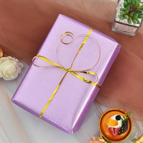BEISHIDA Silver Gift Wrapping Paper Metallic Shine Wrapping Paper Roll Solid Color Gift Wrap Paper, Packing Paper for Wedding, Birthday, Graduation, Christmas Wrapping Paper(17inches X 32.8ft) in Saudi Arabia