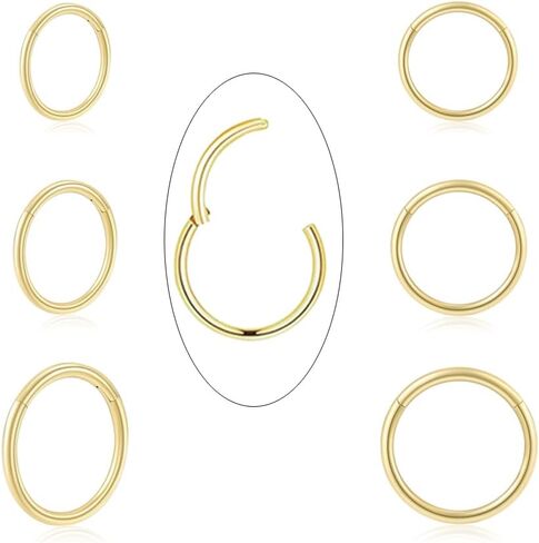14K الذهب Huggie هوب أقراط للغضروف الزنمة محارة الفص هيبوالرجينيك صغيرة رقيقة هوب أقراط لثقب متعددة in Saudi Arabia