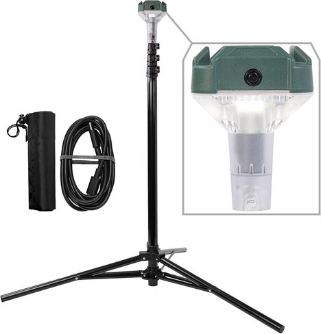 Devos Outdoor | LightRanger 800 Lumen Rechargeable Telescoping LED Lantern | 30 Hour Run Time | Illuminates a 40 Foot Diameter Area in Kuwait