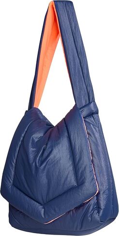 Puffer Shoulder Bag for Women Lightweight Tote Hobo Bag Convertible to backpack Crossbody Travel Bag in Saudi Arabia
