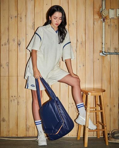 Puffer Shoulder Bag for Women Lightweight Tote Hobo Bag Convertible to backpack Crossbody Travel Bag in Saudi Arabia