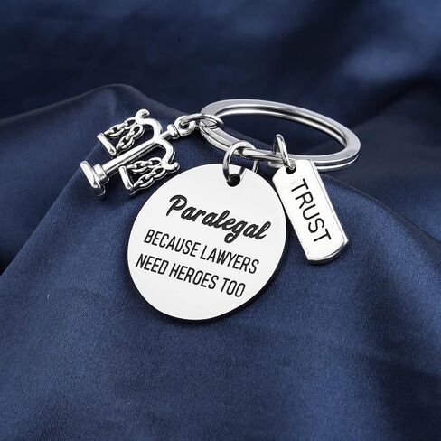 ENSIANTH Paralegal Keychian Lawyer Gifts Paralegal Appreciation Gift Scales of Justice Keychain Legal Assistant Gift in Kuwait