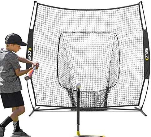 شبكة معلقة للبيسبول والكرة اللينة والجولف من SKLZ لممارسة الضرب والرمي والقيادة (7 أقدام × 7.5 أقدام) in Saudi Arabia