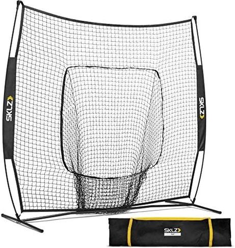 شبكة معلقة للبيسبول والكرة اللينة والجولف من SKLZ لممارسة الضرب والرمي والقيادة (7 أقدام × 7.5 أقدام) in Saudi Arabia