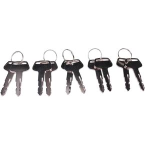 10 PCS Ignition Keys CH12206 Compatible with John Deere Tractors 430 650 670 750 770 790 850 870 950 970 990 1050 1070 1250 1450 1650 3005 4005