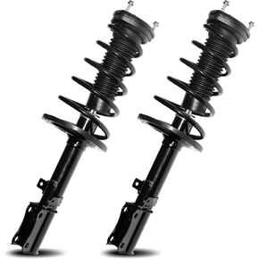 Front Pair Complete Struts Shocks Assembly w/Coil Spring Replacement for 2004-2006 Camry 2004-2006 Solara 2004-2006 ES330 Replace OE 172205 172206