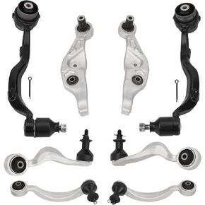 DRIVESTAR Suspension Kit Front Upper Lower Control Arm, fit 2007 2008 2009 2010 2011 2012 2013 2014 2015 2016 2017 for Lexus LS460 RWD, K622209 K622207 K642208 K642988 524-027 524-028 522-785 522-786