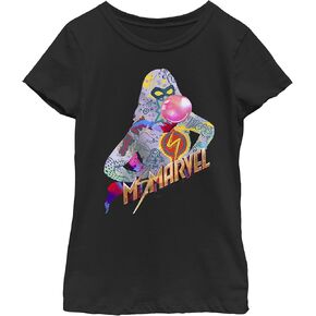Marvel Ms Figure Girls Short Sleeve Tee Shirt
