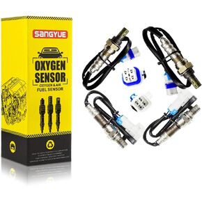 4X Oxygen O2 Sensor for 2008-2013 Chevrolet Silverado 1500 Tahoe Suburban 1500 Upstream + Downstream