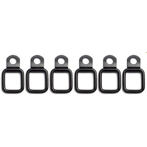 Tie-Down D-Rings Compatible with Jeep Wrangler JL JT JK TJ YJ LJ 1995-2021, Compatible with Jeep JK Cargo Factory D-Rings (6-Pack)
