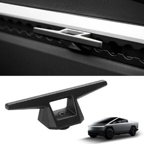Track Cleat Hook for Tesla Cybertruck Bed Rail Track Accessories Bed Rail Track Hook Die-cast Aluminum Powder-Coated Process